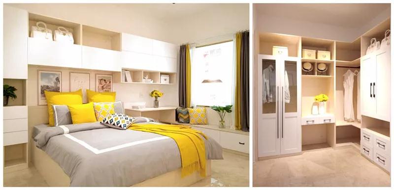 现代简约气概卧室衣柜