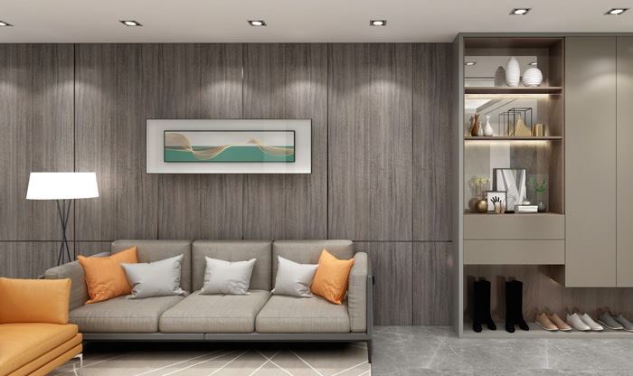 尊龙人生就是博首页轻奢系护墙板，，立体空间的无尽可能